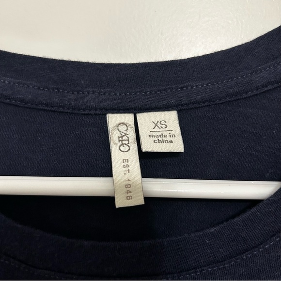 Cato City Names Navy Long Sleeve Size X-Small - Picture 4 of 8